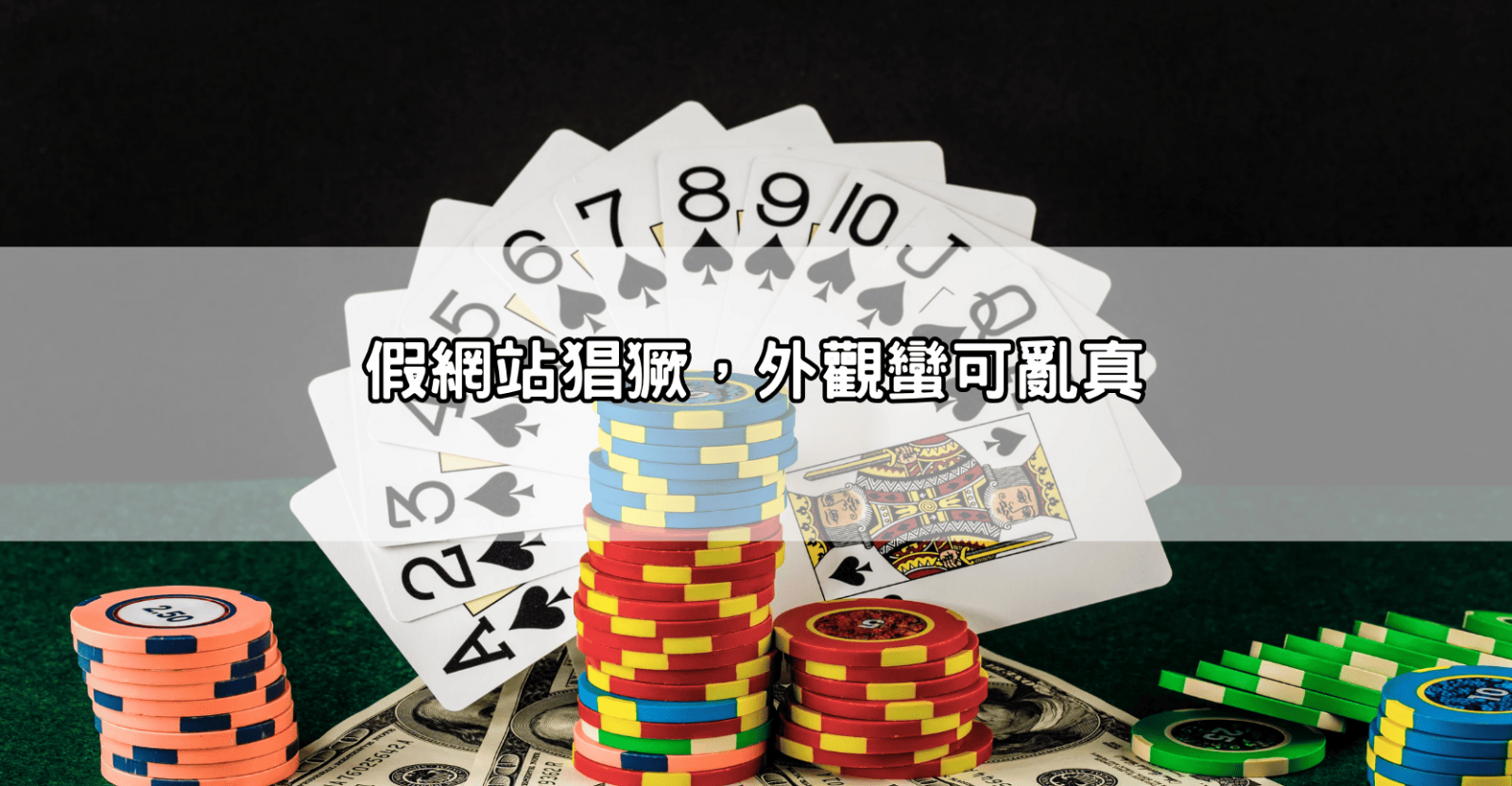 假網站猖獗,外觀蠻可亂真